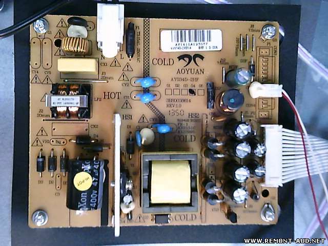 Ay034d 2hf схема блок питания