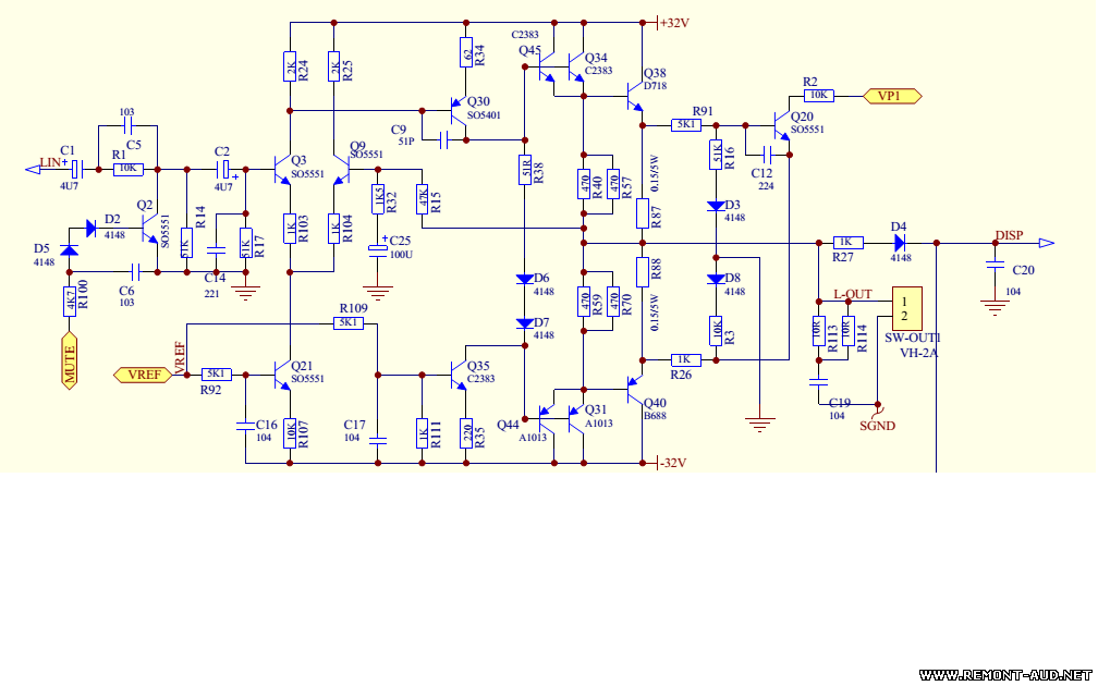 VELAS VD-F403B Service Manual download, schematics, eeprom, repair info for elec